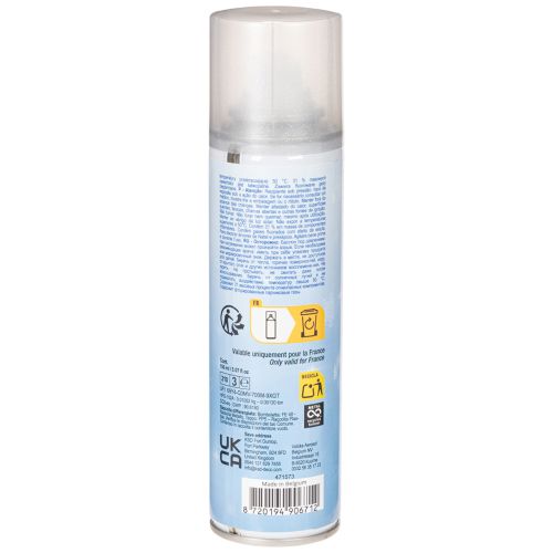 Sidabrinis purškiamas sniego blizgučiai langams ir žiemos dekoracijoms 150ml | Floristik24.lt