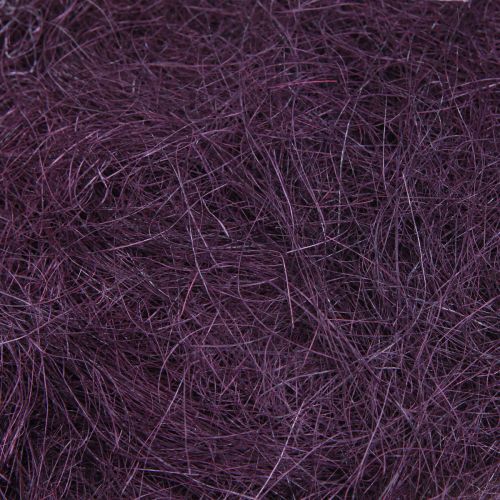 daiktų Sizalis Violetinis sizalio pluoštas rankdarbiams ir dekoravimui 300g