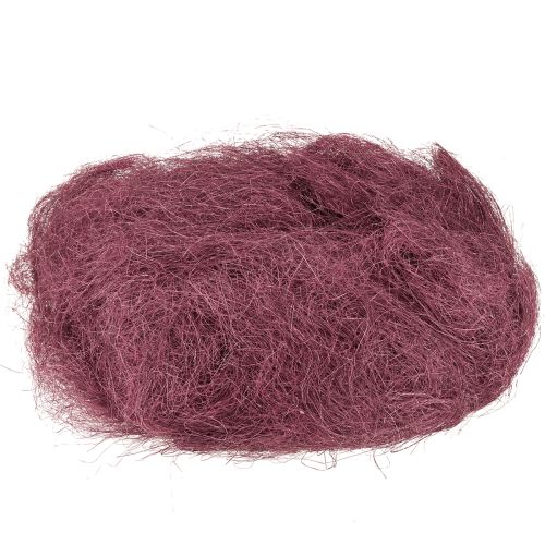 daiktų Sizalio raudonasis Bordo natūralus pluoštas Sizalio pluoštas rankdarbiams 300 g