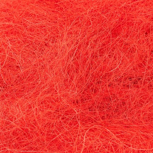 daiktų Sizalio raudonas natūralus pluoštas, rankų darbo pluoštas, sizalio pluoštas, 300 g