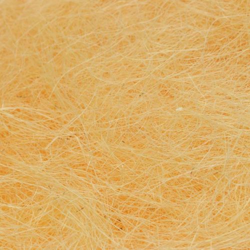 Floristik24 Sisal Abrikoso natūralios medžiagos užpildas vilnos deko pluoštas 300g