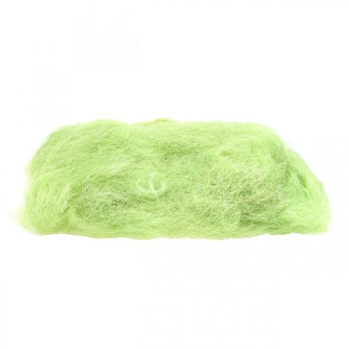 Floristik24 Sisal May Green Dekoratyvinis natūralus pluoštas Sizalio pluoštas 300g
