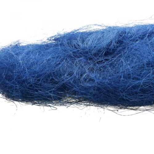 Sizalio vatinas mėlynas, natūralūs pluoštai 300g