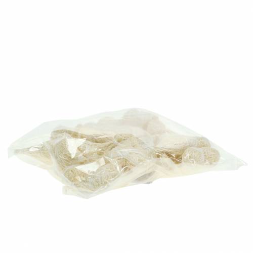 daiktų Sizalio širdies kremas 5cm 24 vnt