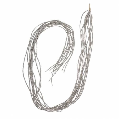 Floristik24 Sultinga girlianda kabanti žalia, bronzinė metalinė 140cm