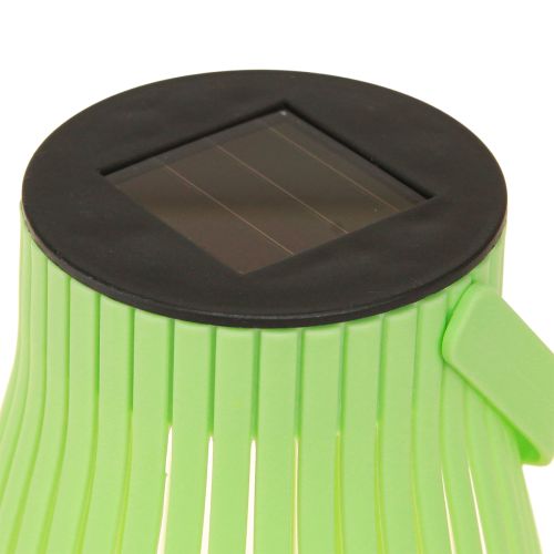 Floristik24 Saulės sodo žibinto pakabinamas šviestuvas LED 4 spalvų Ø14,5cm 4vnt