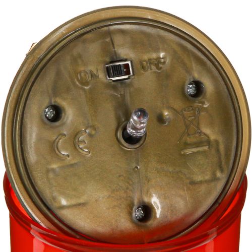 daiktų Saulės kapo šviestuvai LED raudono balto aukso Ø6,5cm H12cm