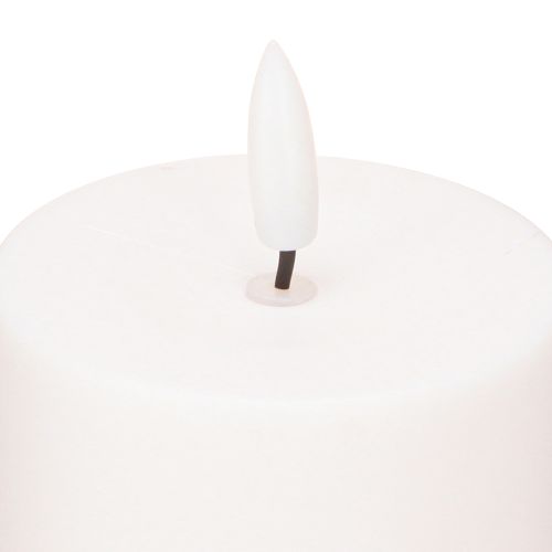 daiktų Saulės LED žvakė saulės žvakė balta šilta balta Ø7cm H15cm