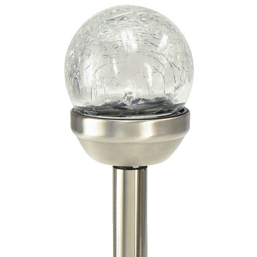 Floristik24 Saulės sodo kuolas saulės šviestuvai balkonas Ø6cm H36cm 6 vnt