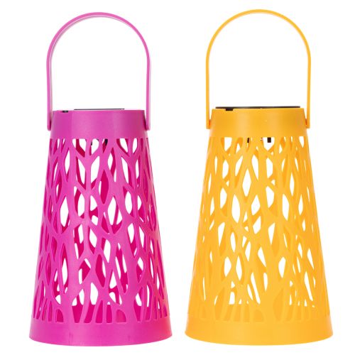 daiktų Saulės energija varomas žibintas lauko naudojimui, puikiai tinka jaukiems vasaros vakarams sode ir terasoje, 26 cm, 2 vnt.