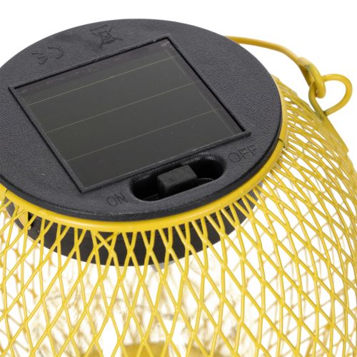 daiktų Saulės energija varomas žibintas sodui ir terasai, modernaus dizaino, pagamintas iš metalo, 12 cm