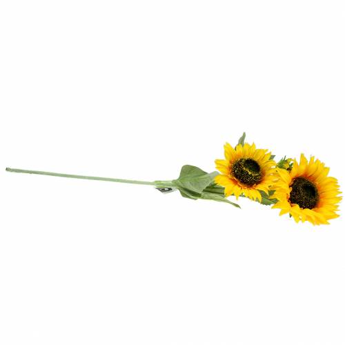 Floristik24 Saulėgrąžų šilkinė gėlė 66cm