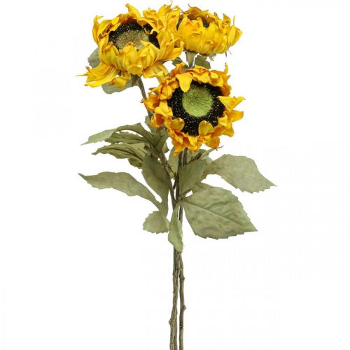 Dirbtinės saulėgrąžos Sunflower Deco Drylook L60cm 3vnt