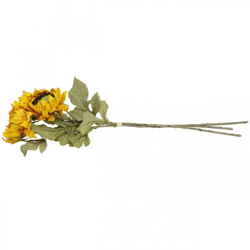 daiktų Dirbtinės saulėgrąžos Sunflower Deco Drylook L60cm 3vnt