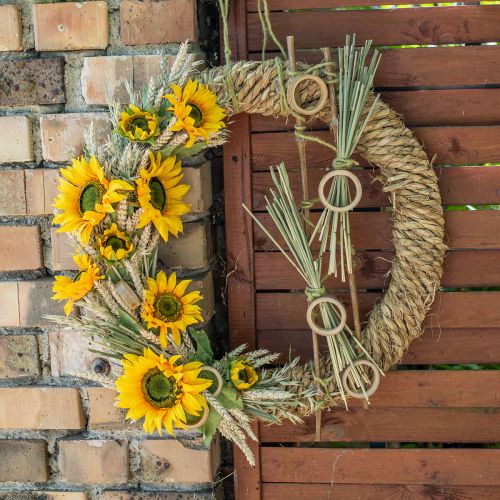 daiktų Dirbtinės saulėgrąžos Sunflower Deco Drylook L60cm 3vnt