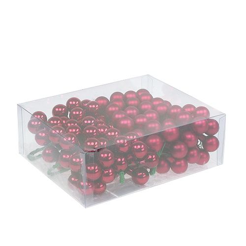 daiktų Veidrodinės uogos 20mm raudonos 140 vnt