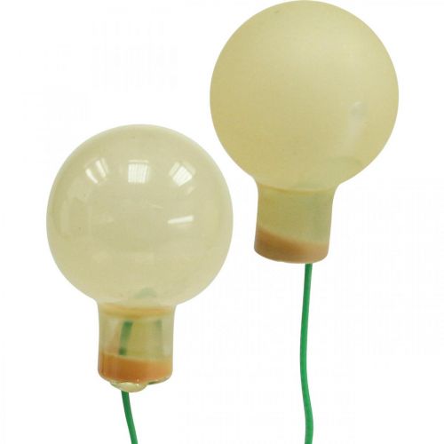 daiktų Mini Kalėdiniai kamuoliukai kremo mišinys matinis/blizgus Ø20mm 140 vnt