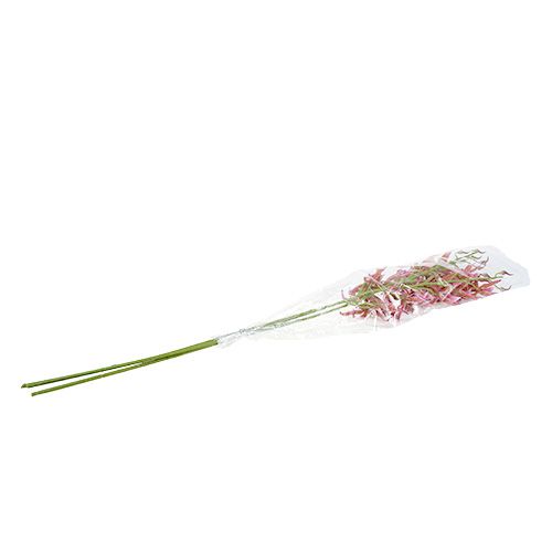 Floristik24 Orchidėjos voras rožinė-oranžinė 108cm 3vnt