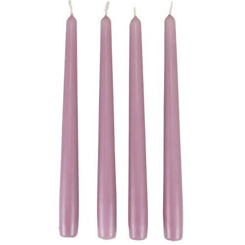 Kūginės žvakės Wenzel žvakės alyvinė 250/23mm 12 vnt