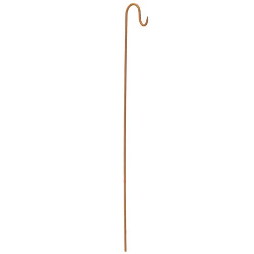 Floristik24 Strypas su kabliuku rūdžių apdaila Sodo metalo apdaila H80cm 3vnt