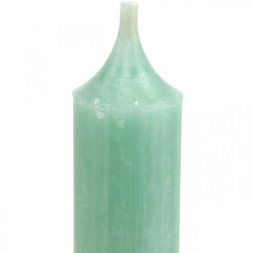 Žvakės trumpos Žvakės Green Jade kilpai Ø21/110mm 6vnt