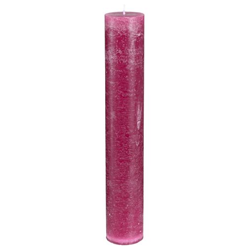 daiktų Kūginės žvakės vienspalvės žvakės Uoga 50x300mm 4 vnt