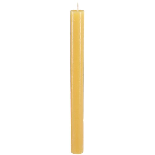 daiktų Kūginės žvakės vienspalvės žvakės medaus 21×240mm 12 vnt