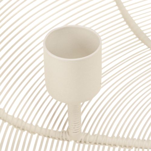 daiktų Žvakidė 4 žvakėms, kreminės spalvos žvakidės dubuo Ø29cm