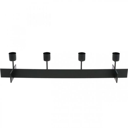 daiktų Žvakidė juoda, žvakidė Advento vainikas 40cm H8cm