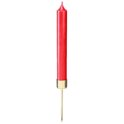 daiktų Žvakidėžės lazdelė aukso kamščiui Ø22mm H10,5cm 12 vnt