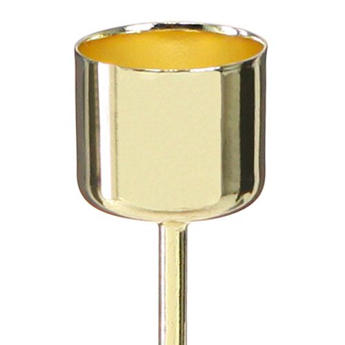 daiktų Žvakidėžės lazdelė aukso kamščiui Ø22mm H10,5cm 12 vnt