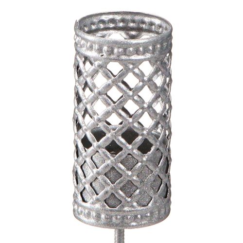 daiktų Žvakių laikiklis lazdelė užkimšimui sidabro pilkumo Ø24mm H10cm 4 vnt