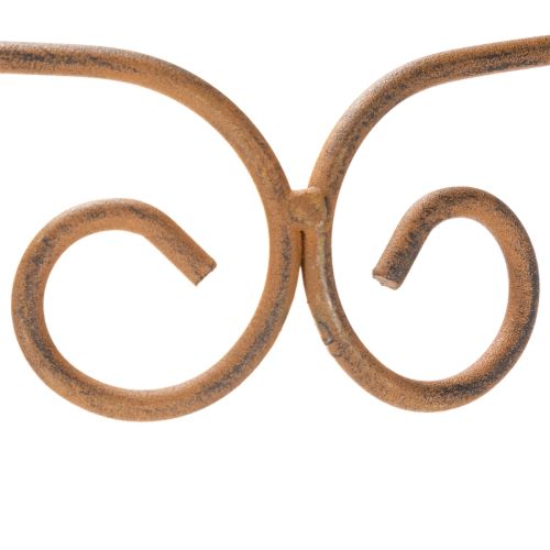 daiktų Grotelės, laipiojimo priemonė, lenktas dekoratyvinis elementas gėlių lysvėms ir augalų vazonams, 75 cm