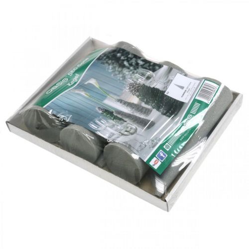 daiktų OASIS® Floral Foam Cone SEC pilka, sausa gėlių masė H24cm Ø8cm 6 vnt.