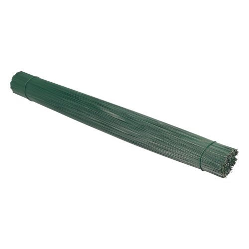 Floristik24 Gerbera viela kištukinė viela floristika žalia 0,6/300mm 1kg