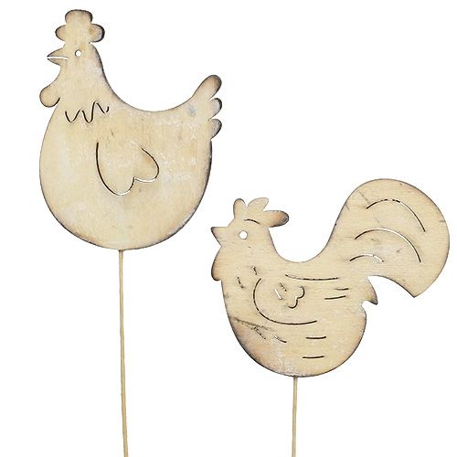 Floristik24 Plug medinis gaidys, višta 7cm - 8,5cm 2vnt