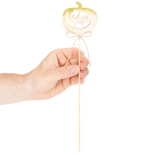 Dekoratyvinis moliūgas su veiduku Helovino dekoracija, 31 cm, 12 dalių | Floristik24.lt