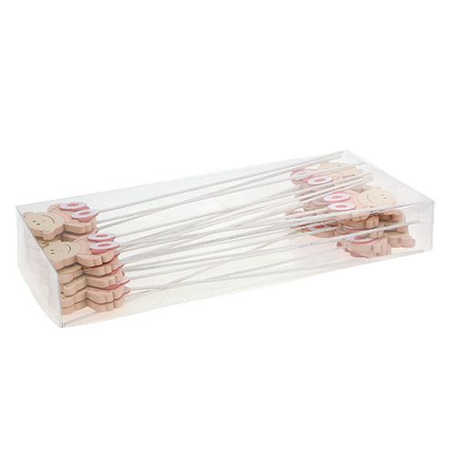 daiktų Kištukas Baby 5cm L25cm Rožinė 20 vnt