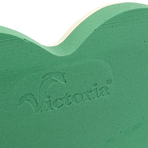 daiktų Gėlių putplasčio širdelės 38 × 36,5 cm šlapios gėlių putos žalios 2 vnt.