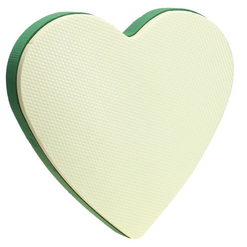 daiktų Gėlių putplasčio širdelės 38 × 36,5 cm šlapios gėlių putos žalios 2 vnt.