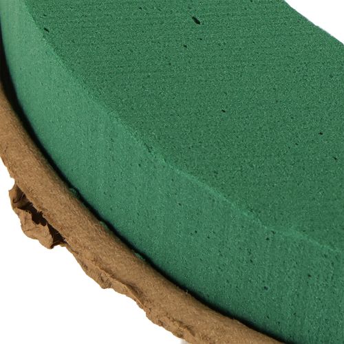 daiktų Gėlių putplasčio vainikas, šlapias gėlių putplastis ant kartono, Ø30cm, 2 vnt.