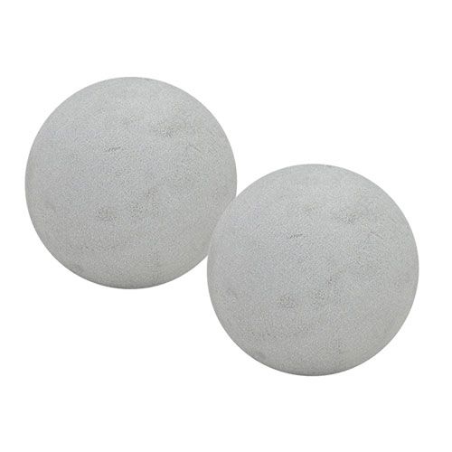 Floristik24 Floral Foam Ball Foam Ball Gray Ø12cm 6vnt