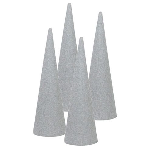 Floristik24 Gėlių porolonas SEC kūgiai 32cm 4 vnt