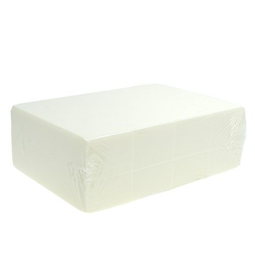 Floristik24 Gėlių putplasčio plytos Rainbow Ivory 4vnt