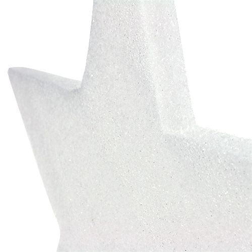 Floristik24 Žvaigždė didelė pakabinti balta 45cm L56cm 1vnt