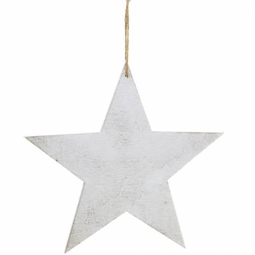 Kalėdinės dekoracijos žvaigždė pakabinimui 30cm 3 vnt