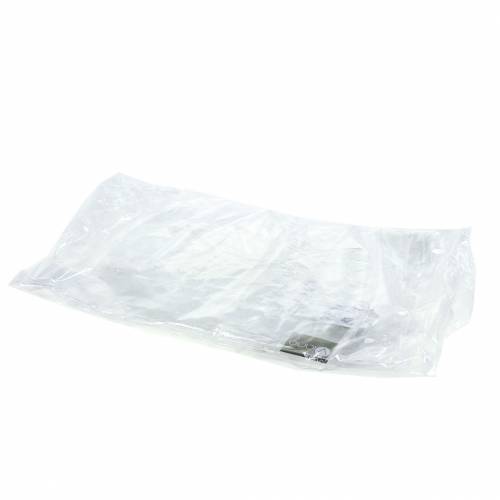 Floristik24 Dekoratyvinė ledo žvaigždė pakabinti skaidri, blizganti 24,5cm 6vnt