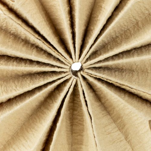 daiktų Popierinės žvaigždės, natūralios spalvos, Ø10 cm, 6 vnt.