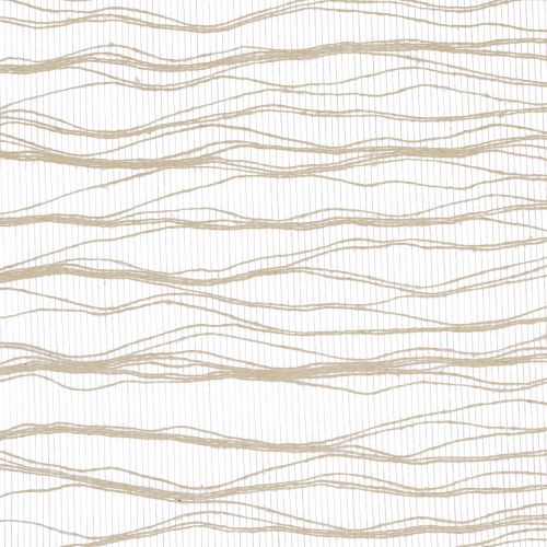 Floristik24 Medžiaginė juostelė stalo bėgių kremas 26cm x 300cm