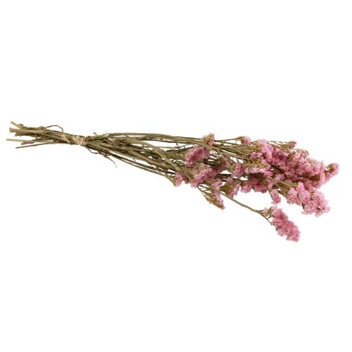 Floristik24 Paplūdimio Alyvinė Rožinė Limonium Džiovintos Gėlės 60cm 50g